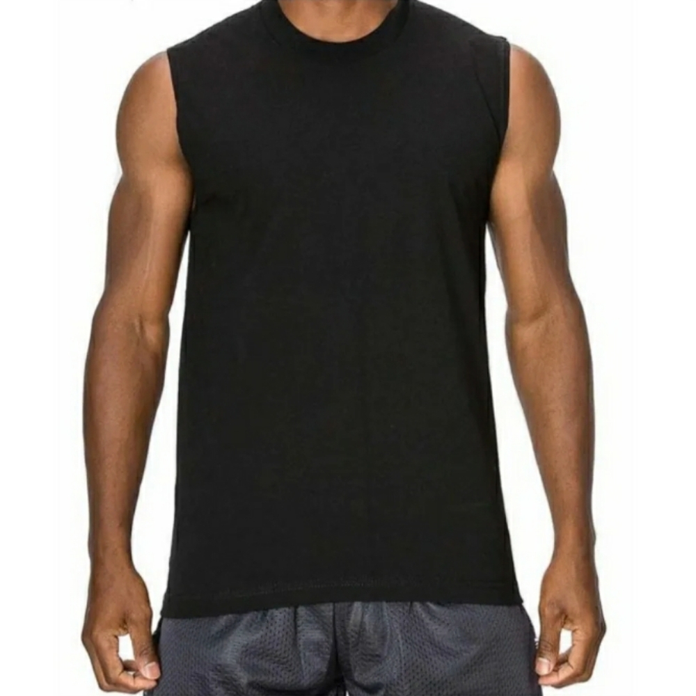 Men's Black Muscle Tank
